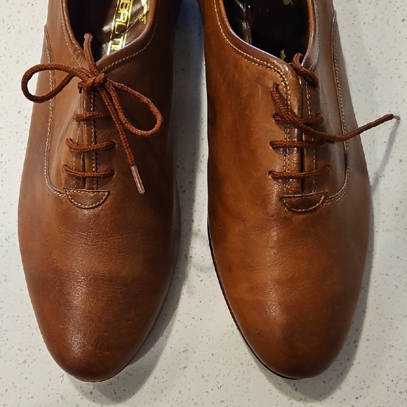 Giorgio Brutini Men's Tan Oxfords - Picture 6 of 9